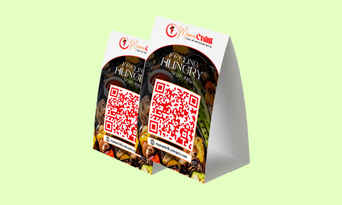 SMART QR TABLE TENT
